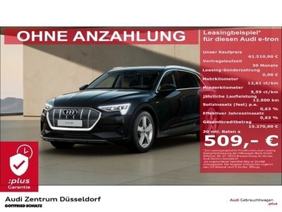 gebraucht Audi e-tron Advanced 55 quattro Leder Matrix-LED 8-Fach bereift