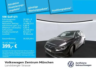 Używany VW Golf VIII GTI Clubsport 300 KM (220 kW) 2022 Czarny Sedan/Limuzyna