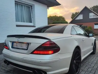 Gebraucht Mercedes SL55 AMG AMG 500 PS (367 kW) 2003 Silber Cabrio
