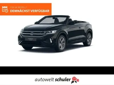 Neu VW T-Roc Cabriolet R-line 150 PS (110 kW) 2026 Deep black perleffekt / schwa Cabrio