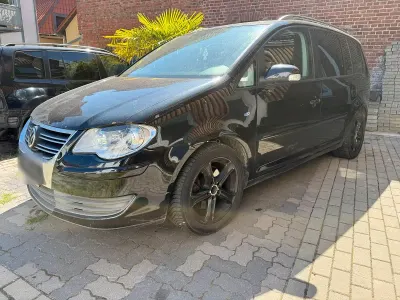 Gebraucht VW Touran 170 PS (125 kW) 2007 Schwarz Van / Kleinbus