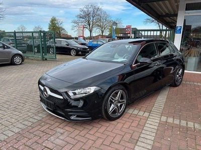 Brugt Mercedes A180 136 HK (100 kW) 2020 Sort Sedan