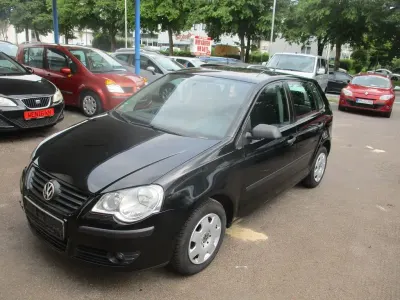 Gebraucht VW Polo 64 PS (47 kW) 2007 Schwarz Kleinwagen