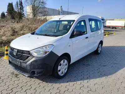 Gebraucht Dacia Dokker Acces 102 PS (75 kW) 2018 Weiß Van / Kleinbus