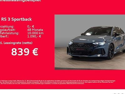 Grau Neu 2025 Audi RS3 Ambiente Limousine | 78.342 €