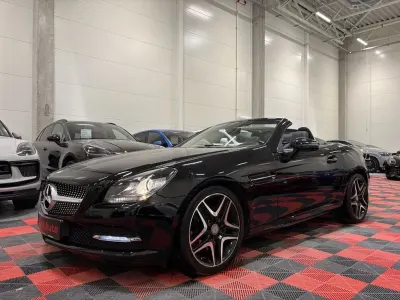 Gebraucht Mercedes SLK300 245 PS (180 kW) 2016 Schwarz Cabrio