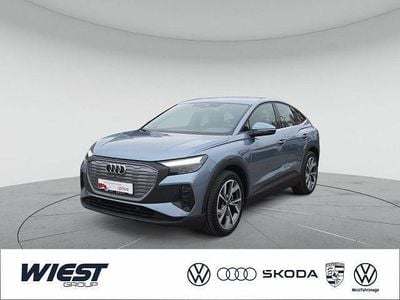Geysirblau metallic Gebraucht 2022 Audi Q4 Sportback e-tron Ambiente SUV | 24.450 € (Superpreis)