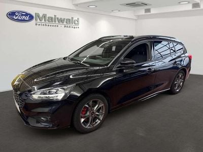 Gebraucht Ford Focus ST-Line 125 PS (91 kW) 2021 Obsidianschwarz metallic (metallic) Kombi