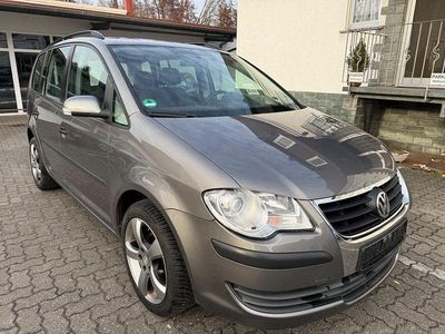 Gebraucht VW Touran Conceptline 102 PS (75 kW) 2008 Grau Van / Kleinbus