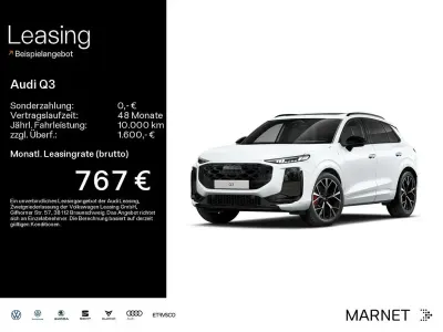 Neu Audi Q3 Sport 265 PS (194 kW) 2026 2y gletscherweiß metallic SUV