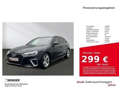 Gebraucht Audi A4 S-Line 150 PS (110 kW) 2023 Mythosschwarz metallic Kombi