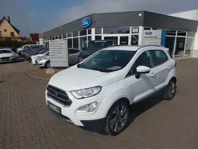 Gebraucht Ford Ecosport Titanium 125 PS (91 kW) 2018 Weiß SUV