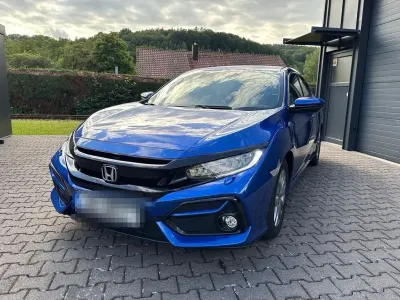 Gebraucht Honda Civic Elegance 126 PS (92 kW) 2021 Blau Limousine