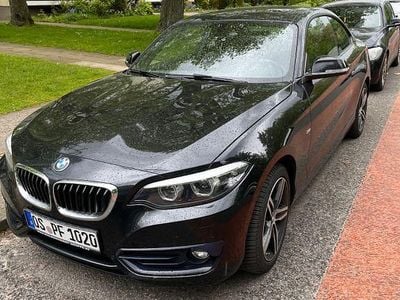 Occasion BMW 218 Sport Line 140 PK (102 kW) 2017 Zwart Coupé