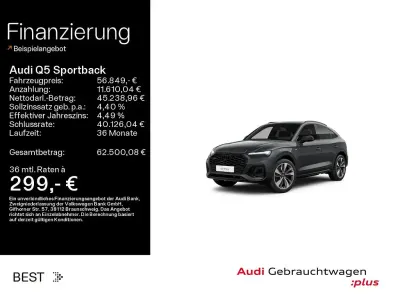 Gebraucht Audi Q5 Sportback S-Line 367 PS (269 kW) 2025 Daytonagrau perleffekt (metallic) SUV