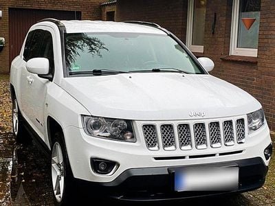 Gebraucht Jeep Compass 156 PS (114 kW) 2014 Weiß SUV