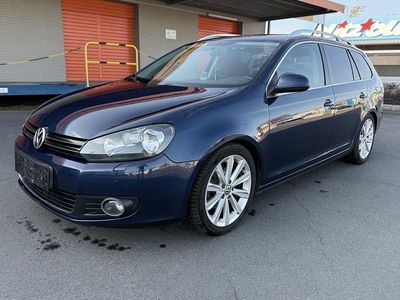 Gebraucht VW Golf VI Exclusive 105 PS (77 kW) 2010 Blau Kleinwagen