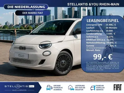 Neu Fiat 500 Icon 65 PS (47 kW) 2026