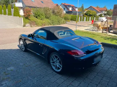 Gebraucht Porsche Boxster 256 PS (188 kW) 2011 Blau Cabrio