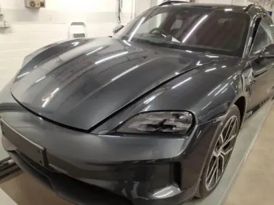 Ny Porsche Taycan Sport Turismo 359 kW (489 HK) 2026 Grå Sedan