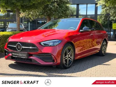Gebraucht Mercedes C300e AMG 204 PS (150 kW) 2025 Rot Kombi