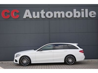 gebraucht Mercedes C220 d AMG Line+Panorama+LED+19Zoll+R-Kamera+AC