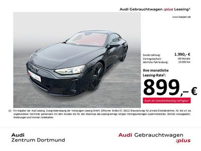 Mythosschwarz metallic Gebraucht 2025 Audi e-tron GT quattro Ambiente Limousine | 98.277 €