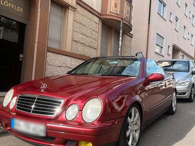 Brugt Mercedes CLK230 193 HK (141 kW) 1999 Rød Cabriolet