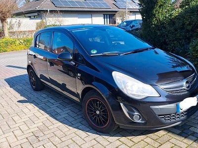 Gebraucht Opel Corsa 101 PS (74 kW) 2011 Schwarz Kleinwagen