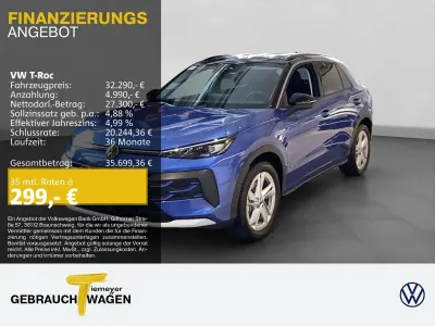 Usata VW T-Roc Life 150 CV (110 kW) 2025 Blu SUV