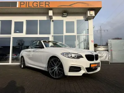 Brugt BMW M235 M Sport 326 HK (239 kW) 2015 Hvid Cabriolet
