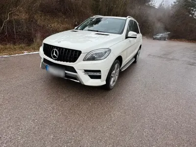 Gebraucht Mercedes ML350 245 PS (180 kW) 2013 Weiß SUV