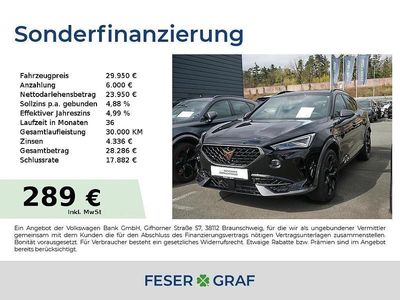 Gebraucht Cupra Formentor VZ 245 PS (180 kW) 2023 Midnight schwarz metallic SUV