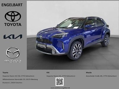 Neu Toyota Yaris Cross Plus 131 PS (96 kW) 2025 Schwarz (blau SUV