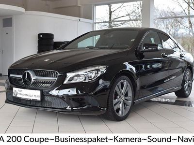 Gebraucht Mercedes CLA200 Business 156 PS (114 kW) 2017 Schwarz Limousine