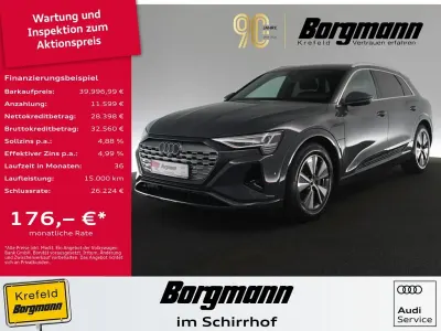 Gebraucht Audi Q8 e-tron Advanced 250 kW (340 PS) 2023 Magnetgrau SUV