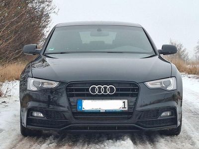 Gebraucht Audi A5 Sportback S-Line 177 PS (130 kW) 2016 Schwarz Kleinwagen