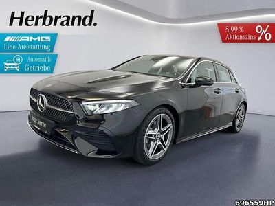 Gebraucht Mercedes A200 AMG 163 PS (119 kW) 2024 Schwarz Limousine