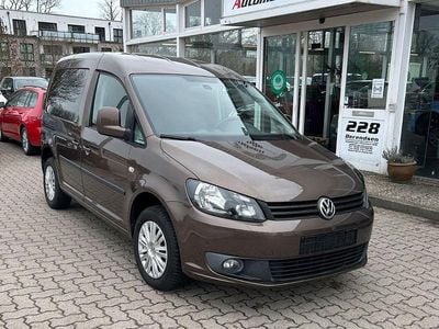 Gebraucht VW Caddy Trendline 102 PS (75 kW) 2014 Toffeebraun metallic Van / Kleinbus