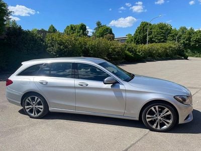 Usata Mercedes C220 Avantgarde 170 CV (125 kW) 2015 Argento Station wagon