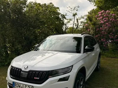 Gebraucht Skoda Kodiaq 239 PS (175 kW) 2020 Weiß SUV