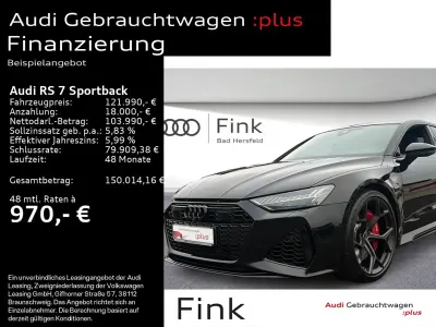 Gebraucht Audi RS7 Sportback Performance 630 PS (463 kW) 2025 Schwarz Kleinwagen