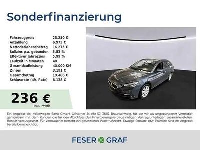 Gebraucht Seat Leon 150 PS (110 kW) 2022 Magnetic grau metallic Kombi