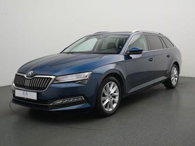 Gebraucht Skoda Superb 150 PS (110 kW) 2022 Blau Kombi