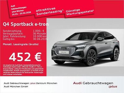 Gebraucht Audi Q4 Sportback e-tron Advanced 210 kW (286 PS) 2025 Grau SUV