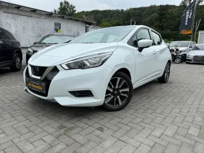 Second-hand Nissan Micra Acenta 71 CP (52 kW) 2017 Alb Hatchback