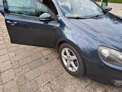 Gebraucht VW Golf VI Comfortline 122 PS (89 kW) 2009 Blau Kleinwagen