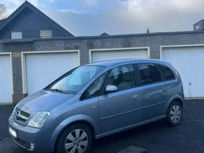 Gebraucht Opel Meriva 87 PS (63 kW) 2003 Silber Van / Kleinbus