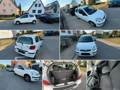 Gebraucht Toyota Yaris 68 PS (50 kW) 2005 Weiß Kleinwagen