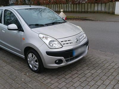 Second-hand Nissan Pixo 65 CP (47 kW) 2012 Auriu Hatchback